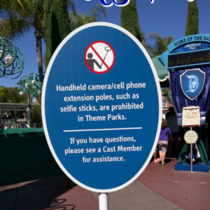 Items banned at Disney