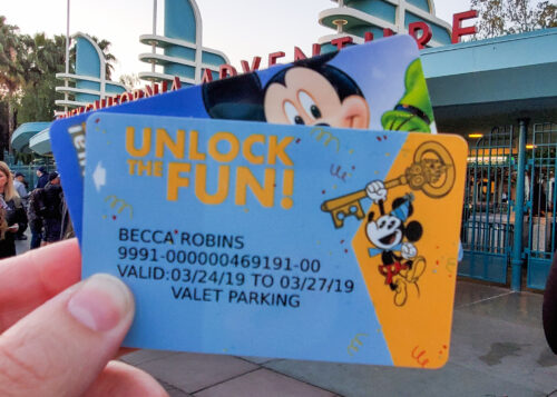 Disneyland's Extra Magic Hour requires a room key