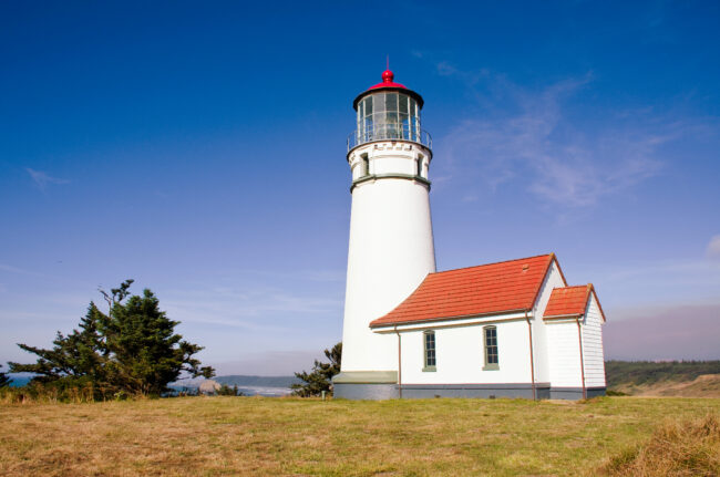 oregon coast lighthouse Cape Blanco lighthouse